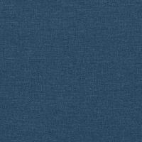 Bedframe zonder matras "Hanko" stof blauw 140x200 cm - thumbnail