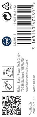 Bosch Accessoires Metaalboren HSS-G, Standard 2,1 x 24 x 49 mm 10st - 2608585475