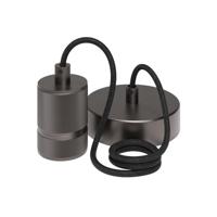Circle HanglampPendel Cord gun metal grijs - 965240 - thumbnail