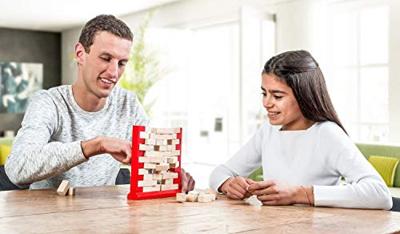 Houten Evenwichtsspel Vallende Muur - thumbnail