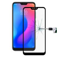 Ultra dunne 9H 3D HD anti-burst volledig scherm koolstofvezel getemperd glas Film voor Xiaomi Redmi Note 6 (zwart) - thumbnail