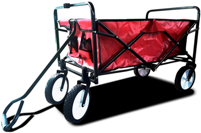 Diggers opvouwbare tuinwagen - bolderkar | rood - dig138