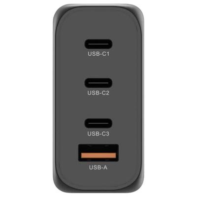 VOLTCRAFT UC-3C1A100W02 USB-oplader 100 W 3x USB-C, 1x USB-A USB PD Zwart Binnen GaN, USB Power Delivery (USB-PD), Snellader VOLTCRAFT UC-3C1A100W02 USB-oplader 100 W 3x USB-C, 1x USB-A USB PD Zwart Binnen GaN, USB Power Delivery (USB-PD), Snellader
