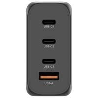 VOLTCRAFT UC-3C1A100W02 USB-oplader 100 W 3x USB-C, 1x USB-A USB PD Zwart Binnen GaN, USB Power Delivery (USB-PD), Snellader - thumbnail