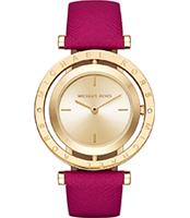 Horlogeband Michael Kors MK2525 Leder Roze 16mm - thumbnail