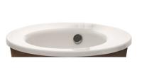 Duravit Philippe Starck 1 wastafe 16,5 x 58 x 58 cm, WonderGliss wit - thumbnail