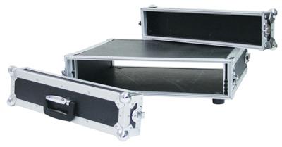 Roadinger Effect Rack CO DD 19 inch flightcase 2HE 400mm diep - thumbnail
