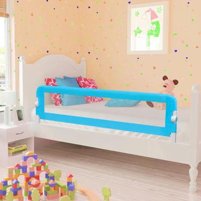 Kinderbedhekjes 2 st 150x42 cm blauw