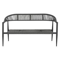 Tuinbank Home ESPRIT Aluminium 131 x 55 x 76 cm - thumbnail