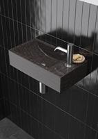 Saqu Nature Collection hardstenen fontein rechts 40x22x10cm - thumbnail