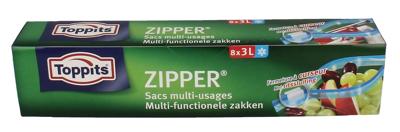 Toppits zipper zakken 3l