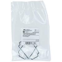 Hammond Electronics 1551WHGASKET Afdichting Silicone Zwart (b x h) 60 mm x 35 mm 2 stuk(s) - thumbnail