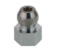 Kirchhoff Messing nippelfitting, chroom, 1/2"IT x 8 mm - 986273048 - thumbnail