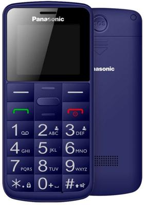 Panasonic KX-TU110 Senioren mobiele telefoon SOS-functie Blauw