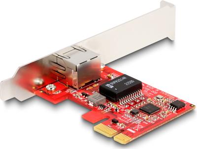 DeLOCK PCI Express x1 card naar 1 x RJ45 2,5 Gigabit LAN i225 NBASE-T - Low Profile netwerkadapter DeLOCK PCI Express x1 card naar 1 x RJ45 2,5 Gigabit LAN i225 NBASE-T - Low Profile netwerkadapter