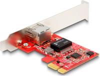 DeLOCK PCI Express x1 card naar 1 x RJ45 2,5 Gigabit LAN i225 NBASE-T - Low Profile netwerkadapter - thumbnail