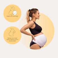 CARRIWELL naadloze buikband zwart - thumbnail