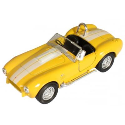 Welly Shelby Cobra 427 - schaal 1:34 - Geel Welly Shelby Cobra 427 - schaal 1:34 - Geel