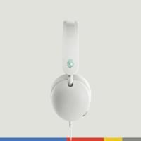 Skullcandy Grom bekabelde over-ear koptelefoon voor kinderen, volumebegrenzing, gedeelde audiopoort, microfoon, compatibel met Bluetooth-apparaten en computers – Wit - thumbnail