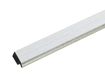 Deknudt Kader in witte schilderlook met passend biesje 20x30 S46AF1