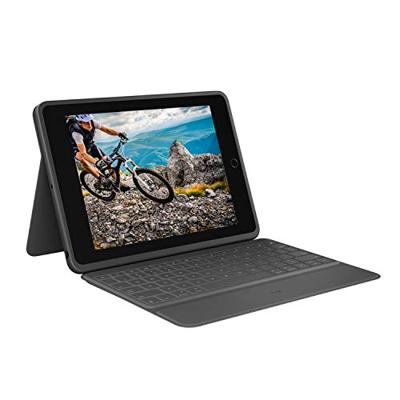 Logitech Rugged Folio Keyboard case voor iPad (7e generatie) tablethoes