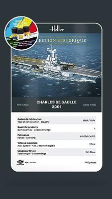 Heller 57072 STARTER KIT Charles de Gaulle Bouwpakket Schaal 1:400