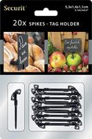 Securit krijtbordjes prikker, pak met 20 stuks - thumbnail