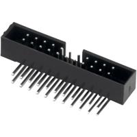 W & P Products 635-50-2-00 Male connector Rastermaat: 2 mm Totaal aantal polen: 50 Aantal rijen: 2 1 stuk(s) - thumbnail