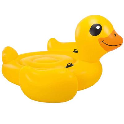 Intex Mega Opblaasbaar Eend Eiland - 221cm Intex Mega Opblaasbaar Eend Eiland - 221cm