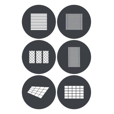 Godox GP-GS4 GOBO Set voor MG1200Bi