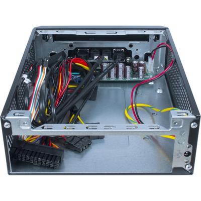 Inter-Tech MW-01 II Mini-tower PC-behuizing Zwart