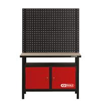 KS Tools 8650002 Professionele werkbank met 2 deuren, H840xB1200xT600mm (b x h x d) 1200 x 840 x 600 mm - thumbnail