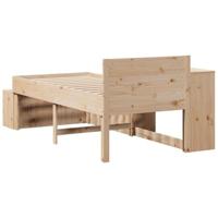 Bedframe zonder matras massief grenenhout 90x200 cm - thumbnail