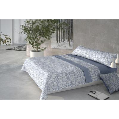 Beddengoedset Pierre Cardin CORALINA MARMOL Blauw Bed van 150
