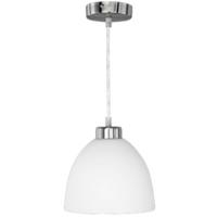 LED Hanglamp - Trion Dolina - E27 Fitting - 1-lichts - Rond - Mat Chroom - Aluminium - thumbnail