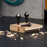 Wolfcraft Verzinkboren | WS | 6-kant | Ø12, 16, 19mm | 3 stuks - 2584000 - thumbnail