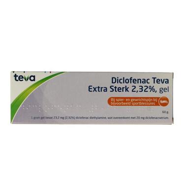 Diclofenac 2,32% extra sterk 60 Gram