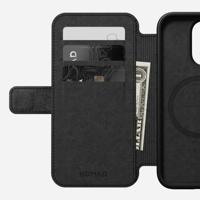 Nomad Modern leather folio iPhone 15 Pro - Rustic Brown - thumbnail