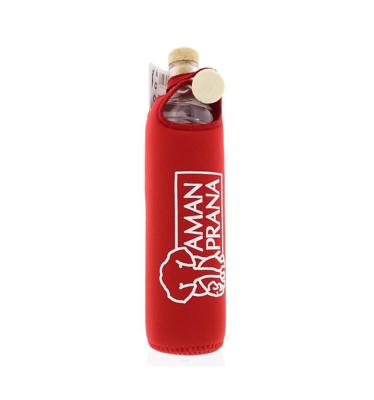 Amanprana - Glazen fles rood 500ml
