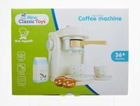 New Classic Toys houten koffiezetapparaat - wit - thumbnail