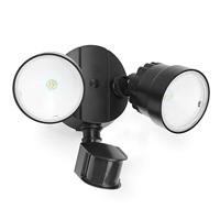 Lutec WandlampShrimp zwart met sensor - 7622104330 - thumbnail