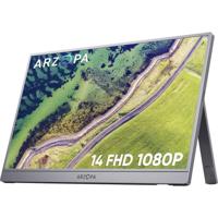 Arzopa LCD-monitor Energielabel: A (A - G) 35.6 cm (14 inch) 1920 x 1080 Pixel 16:9 25 ms HDMI, USB-C, USB-A host IPS LCD - thumbnail