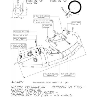 LeoVince Geluiddemper "handmade tt schalld leo compl hm tt inox