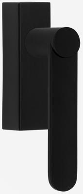 Formani Bertram Beerbaum TENSE BB103-DKLOCK draaikiepgarnituur afsluitbaar rechtsdraaiend - mat zwart