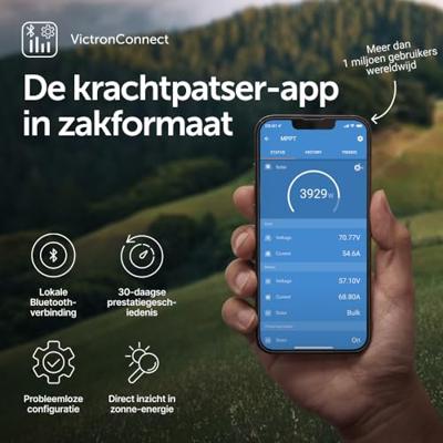 Victron Energy SmartSolar 150/85-MC4 VE.Can Laadregelaar voor zonne-energie MPPT 12 V, 24 V, 48 V 85 A Victron Energy SmartSolar 150/85-MC4 VE.Can Laadregelaar voor zonne-energie MPPT 12 V, 24 V, 48 V 85 A