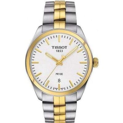Horloge Heren Tissot PR100 Zilverkleurig Horloge Heren Tissot PR100 Zilverkleurig