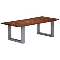 Salontafel met natuurlijke randen 115x60x40 cm acaciahout - thumbnail