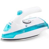 Compact Groen Reisstoomstrijkijzer met Teflon Zoolplaat - thumbnail