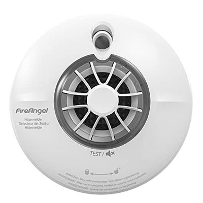 FireAngel HT-630-EUT Hittemelder Naar draadloos om te zetten, Incl. batterij (10 jaar) werkt op batterijen (Ø x h) 135 mm x 60 mm