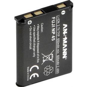 Ansmann A-Fuji NP 45 Camera-accu Vervangt originele accu NP-45 3.7 V 650 mAh